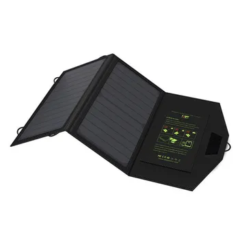 

CARPRIE AllPOWERS 5V 14W SunPower Solar Panel High Efficiency Solar Cell Dual USB Portable Foldable Solar Panel Chargers