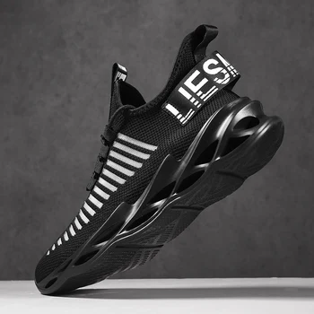 

Air Mesh Cushion Blade Sneakers Men Socks Running Shoes Breathable Trendy Fitness Sport Jogging Shoes Male Footwear 2020 Summer