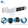 Water Quality Tester Digital Tool TDS&EC Temperature 0-9990 ppm Aquariums Pool Tester Hardness Meter TDS/EC Test Tool White Blue 3