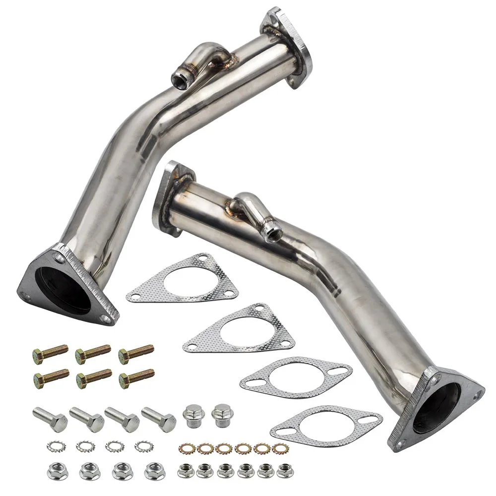 Exhaust Pipes & Tips Exhaust Test Pipes Decat Catless Non Reso Downpipe