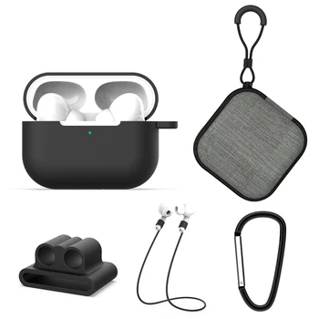 

SIFREE 5Pcs /Set Protective Case For Apple AirPods Pro Wireless Charging Case Silicone Protective Cover Case Dropshipping New