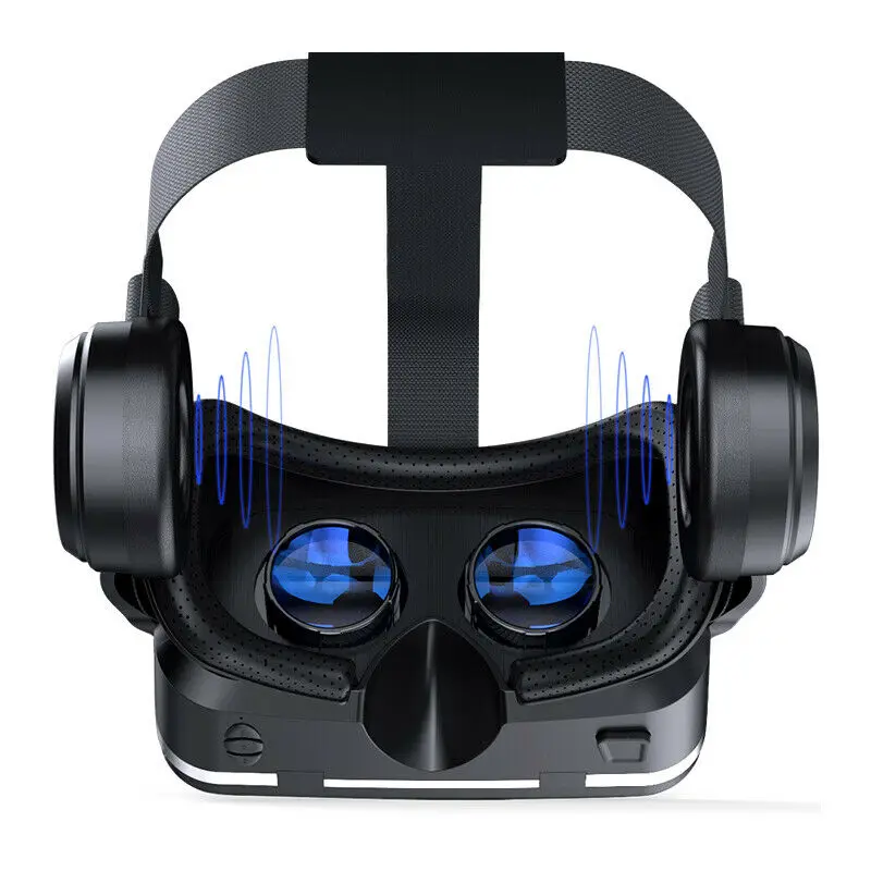 ABGN Hot-VR Очки виртуальной реальности с регулировкой зрения 3D VR очки гарнитура коробка для IPhone Android смартфонов 4,7-6,0 дюймов