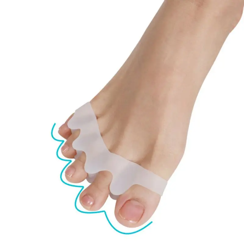 

3 Pair Toes Separator Set Toe Valgus Corrector Hallux Valgus Bunion Straightener Q1QD