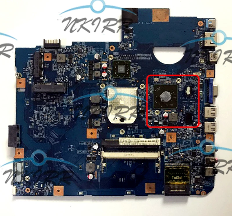 Материнская плата 09230 1 JV50 TR MB 488.4fn01. 011 MBPHP01001 DDR2 HD4570 512M для Acer Aspire 5542 5542G 5242G