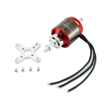 

920KV 2-4S 6mm Outrunner Brushless Motor for RC FPV Fixed Wing Glide Drone Airplane Aircraft Plane Warbirds