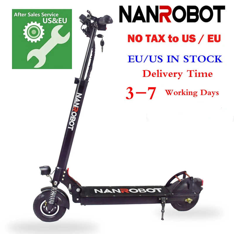 NANROBOT X4 8 &quotпростой складной 500 Вт 48 В 10.4A 20 миль/ч 25 миль kick e Взрослый 2 колесный
