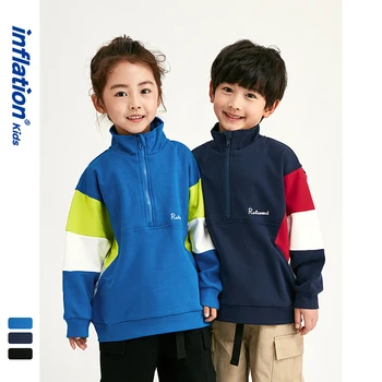 

INFLATION Kids Training Clothes Kids Casual Jacket 2020 Autumn Boys Jacket School Style Kids Outwear Block-color Jacket 19531A