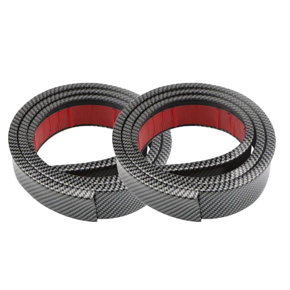 2Pcs 1.5m Auto Car Wheel Arch Mudguard Rubber Anti-collision Protection Strips carros Exterior Automobile Accessories New Hot