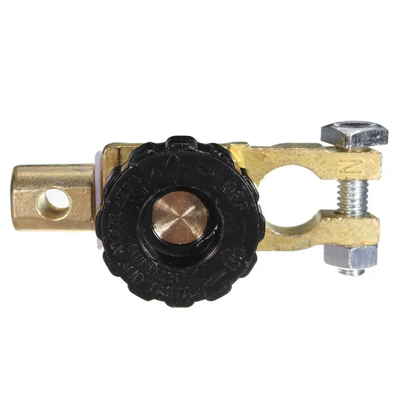 

Button type switch for battery power off, protection switch
