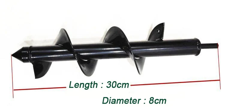 Грунтовые сверла ручные садовые инструменты Твист электрические сверла отверстие пилы посадки шнека спираль ослабление почвы отверстие для лампы завод
