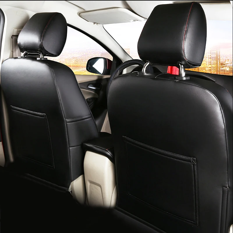 Autotory чехлы на сиденья из ПВХ и кожи для Ford Focus 3 2 2012 2017 автомобиля аксессуары