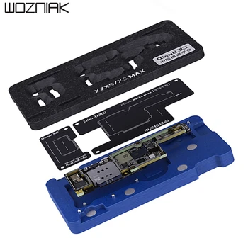 

Qianli Mainboard Middle Layer Board BGA Reballing Stencil Plant Tin Platform for iPhone X XS MAX 11Pro Logic Board Rework Tools