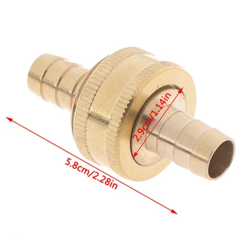 

1PC 1/2" Garden Hose Mender End Repair Kit Hose Connector Male Female Connector Set