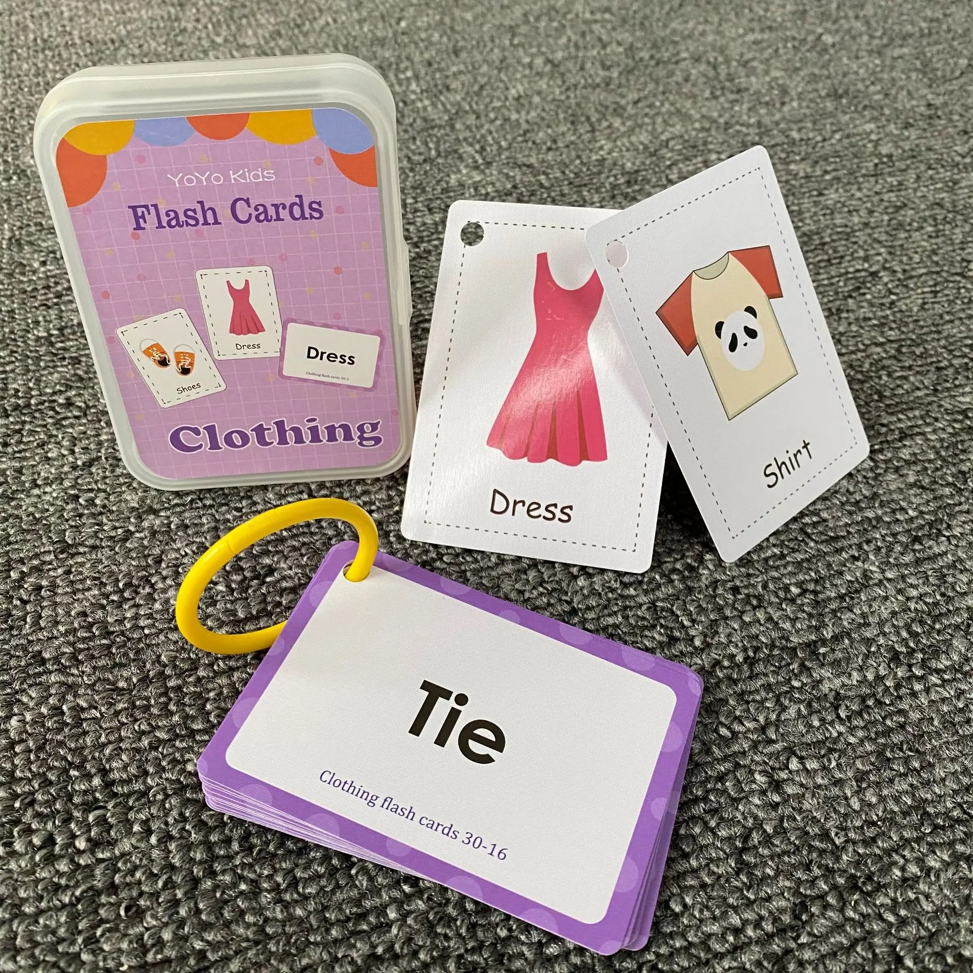 Kids Montessori Baby Learn English Word Card Flashcards Cognitive Educational Toys Picture Memorise Games Gifts for Children 29 baby & toddler toys hospital