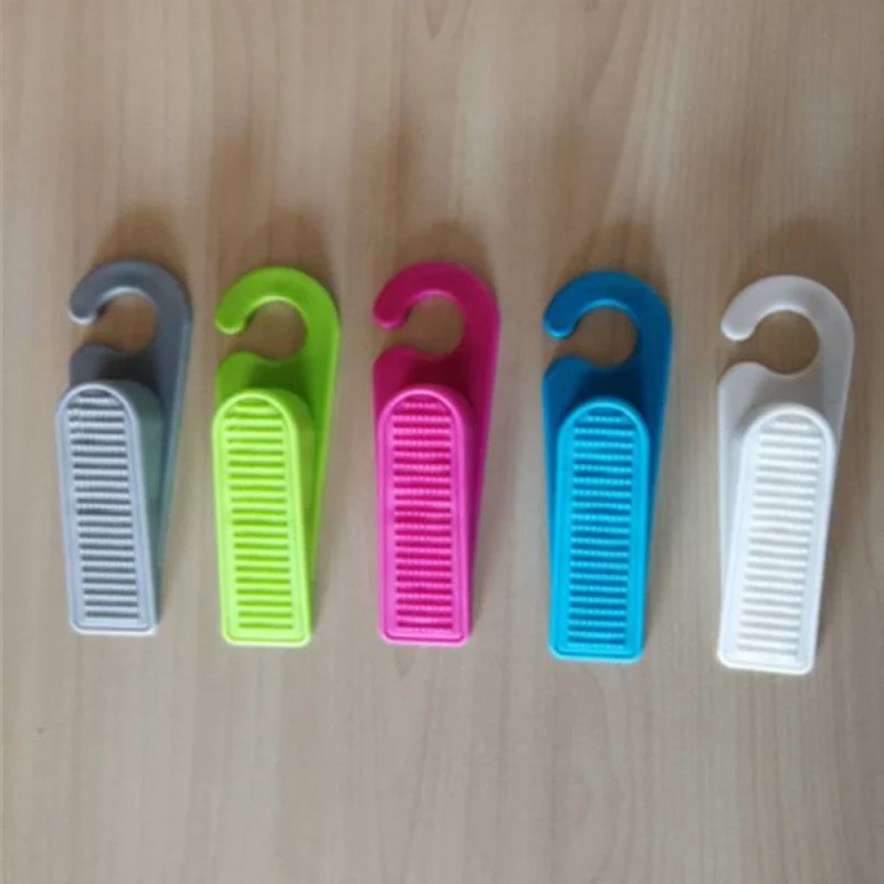 2pcs Door Stop Wedge Safety Door Stop Stopper Home Baby Kid Doorstop Flexible Door Buffer #22