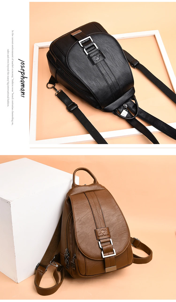Женские кожаные рюкзаки, винтажная женская сумка через плечо, сумка для путешествий, женская сумка, большая, Mochilas, школьные сумки для девочек