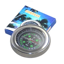 Ручной компас из нержавеющей стали металлический корпус переносное снаряжение для активного отдыха Походное оборудование