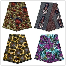 Африканский стиль хорошее качество настоящий воск голландский парафин Анкара Набивная Ткань 6 ярдов хлопок швейный материал