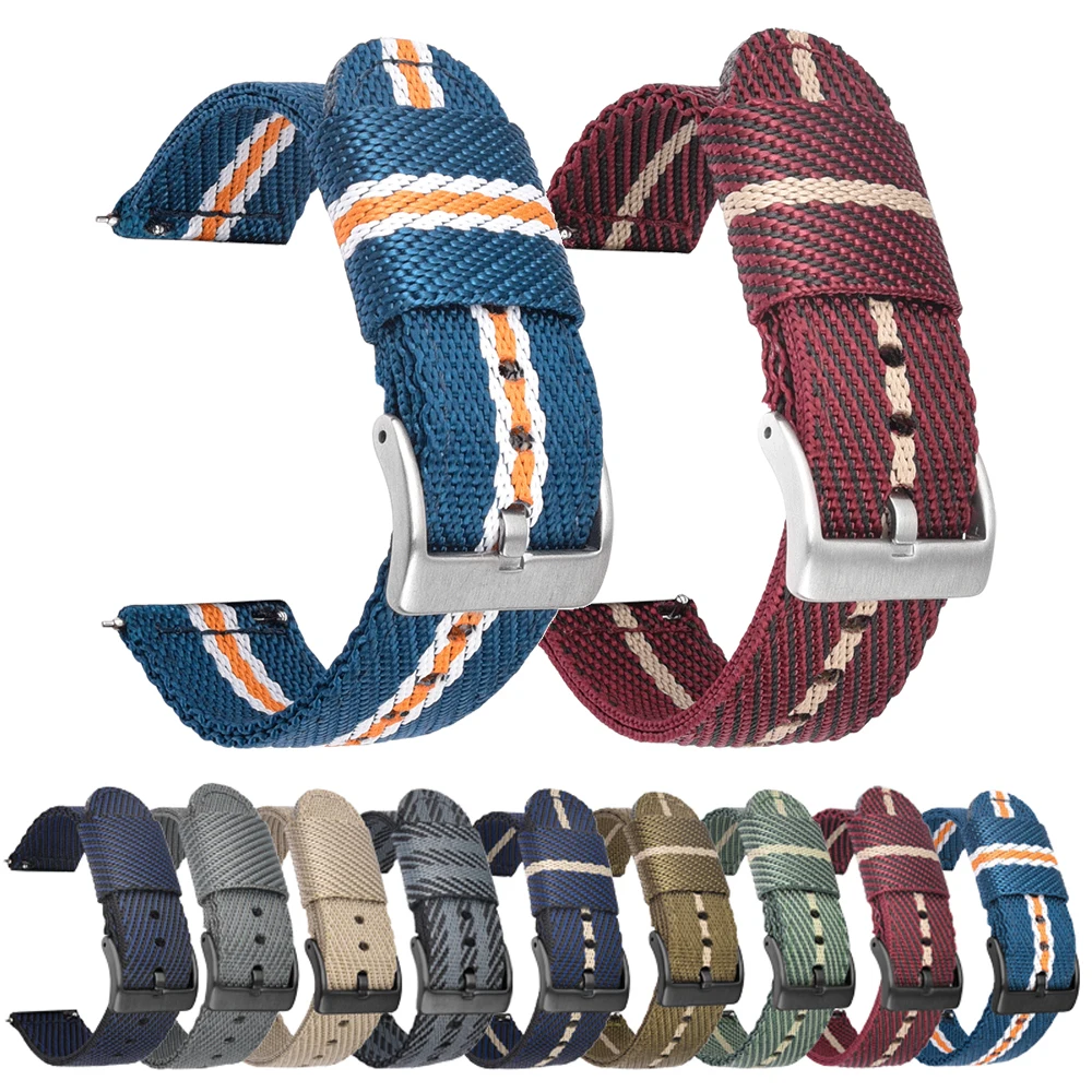 

Woven nylon Strap For COLMI P8 Plus Smart watch Wristbands For COLMI P12 V31 V23 Pro band Watchband replacement wriststrap