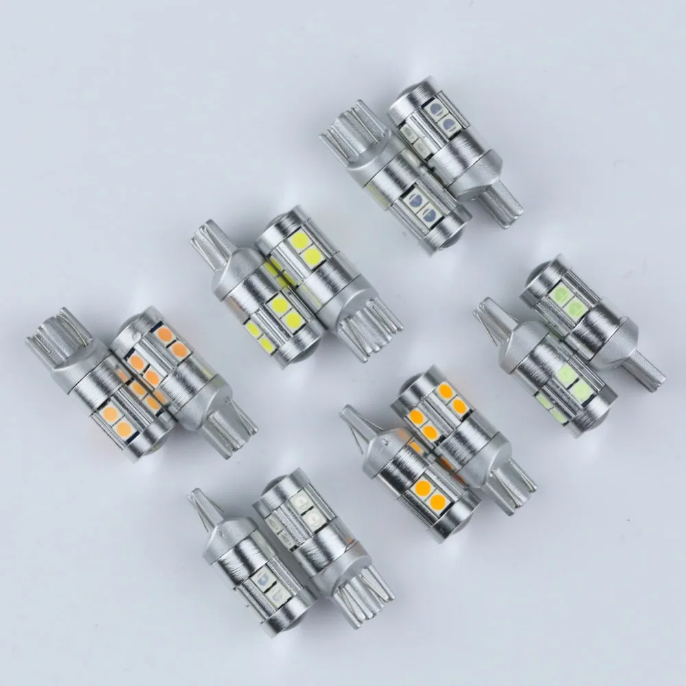 Светодиодный светильник ANMINGPU 2 шт. T10 белый 168 501 W5W светодиодный Клин 3030 5SMD 12 В 6000 К