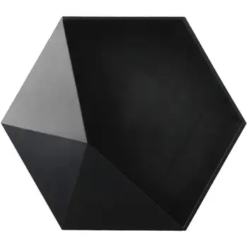 

Nordic Hexagonal Wall Shelves Geometric Wall Floating Shelf Home Decoration Storage Box