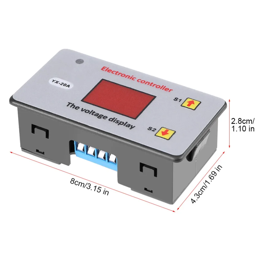 12 В электронный контроллер батареи низкого напряжения отключение автоматического включения защиты под регулятором напряжения