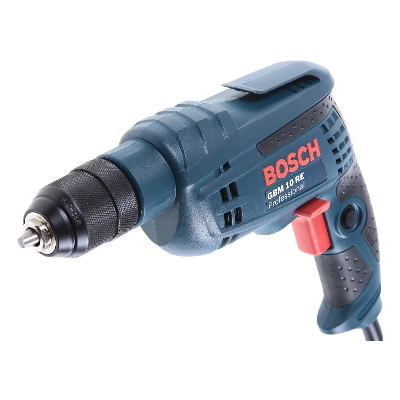 Дрель электрическая Bosch GBM 10 RE (600) (Мощность 500 Вт крутящий момент 9.5 Нм реверс