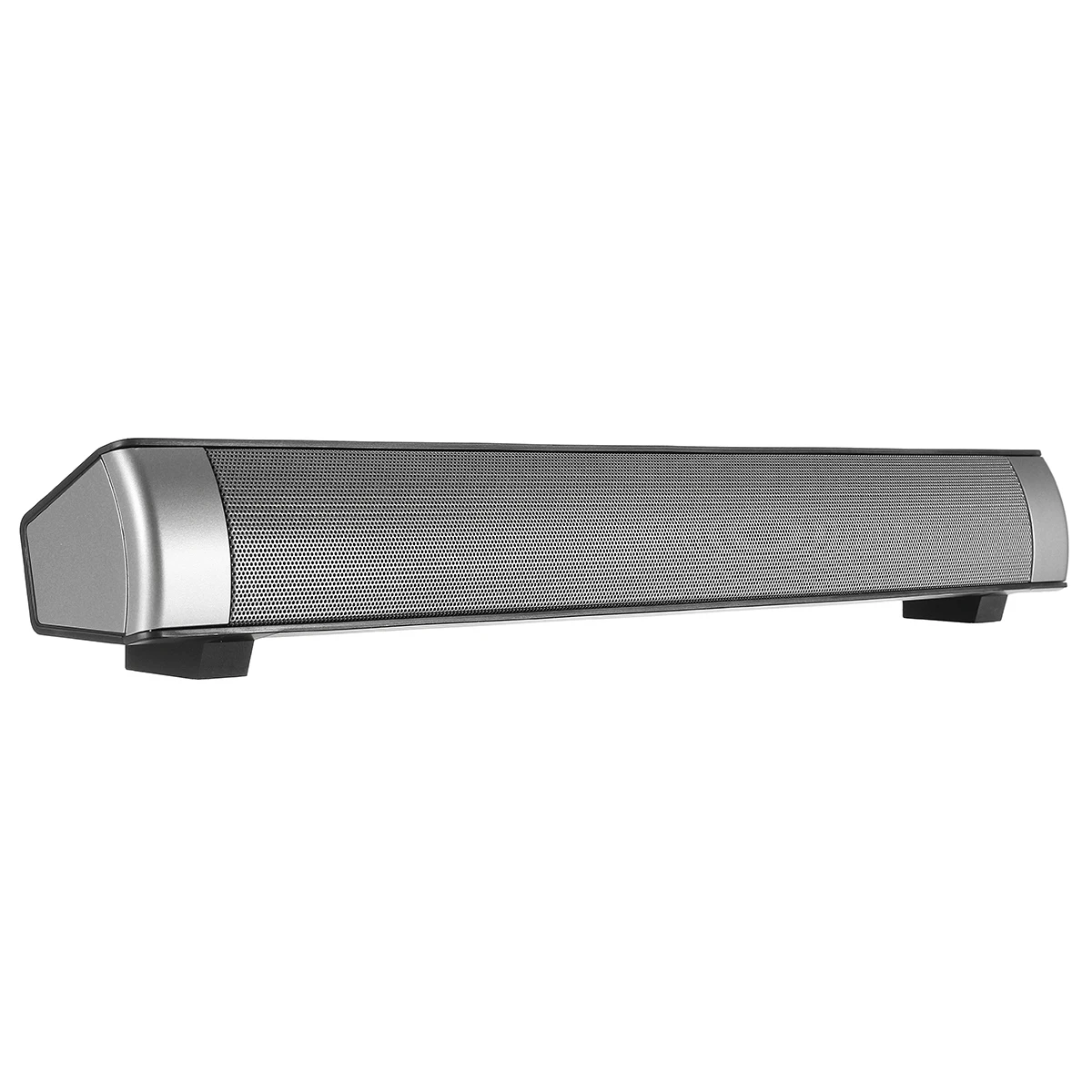 Черный Домашний кинотеатр 10 Вт bluetooth Саундбар ТВ AUX bluetooth Динамики Soundbar двойной динамик s объемный звуковой эффект сабвуферный динамик - Цвет: Черный