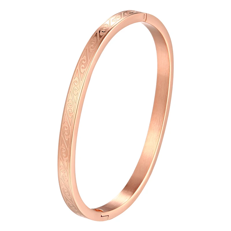 Stainless Steel Bangle Bracelet for Kids Mother