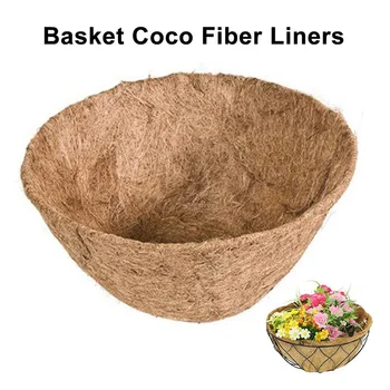 

Replaceable Brown Garden Supplies Basket Liners Plant Fiber Flower Basket Liners Home Flower Pot Liner