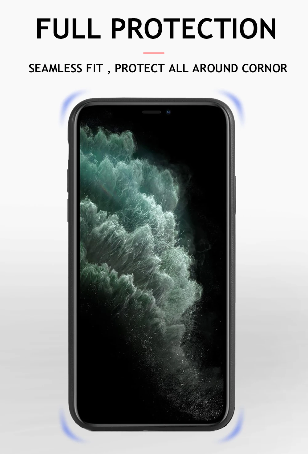 Дышащий чехол для телефона iPhone 11 Pro Max, роскошные кожаные сетчатые Чехлы для iPhone 6 6s 7 8 Plus X XR XS Max, мягкий чехол