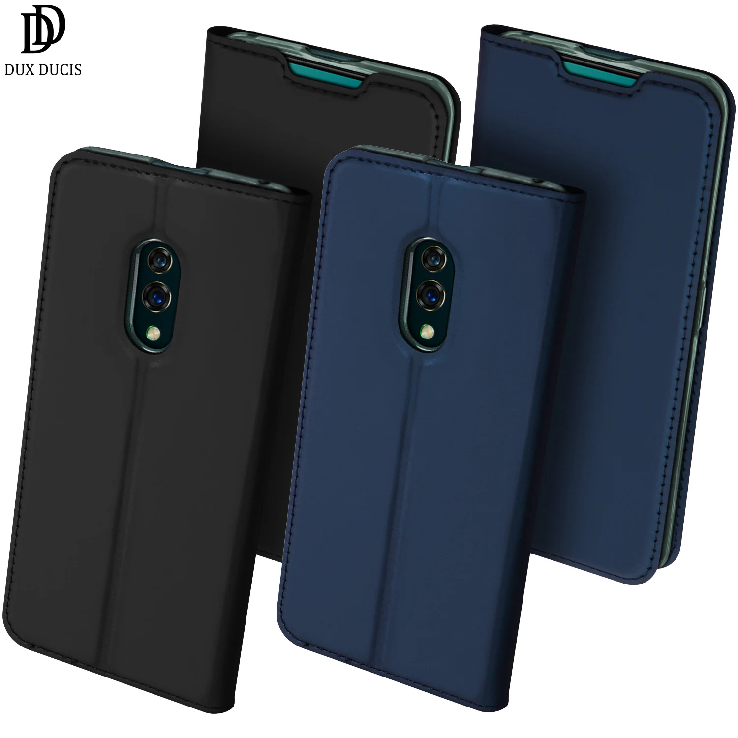 

Flip Case For OPPO K3 & Realme X PU Leather TPU Soft Bumper Protective Card Slot Holder Wallet Stand Cover Mobile Phone Bag