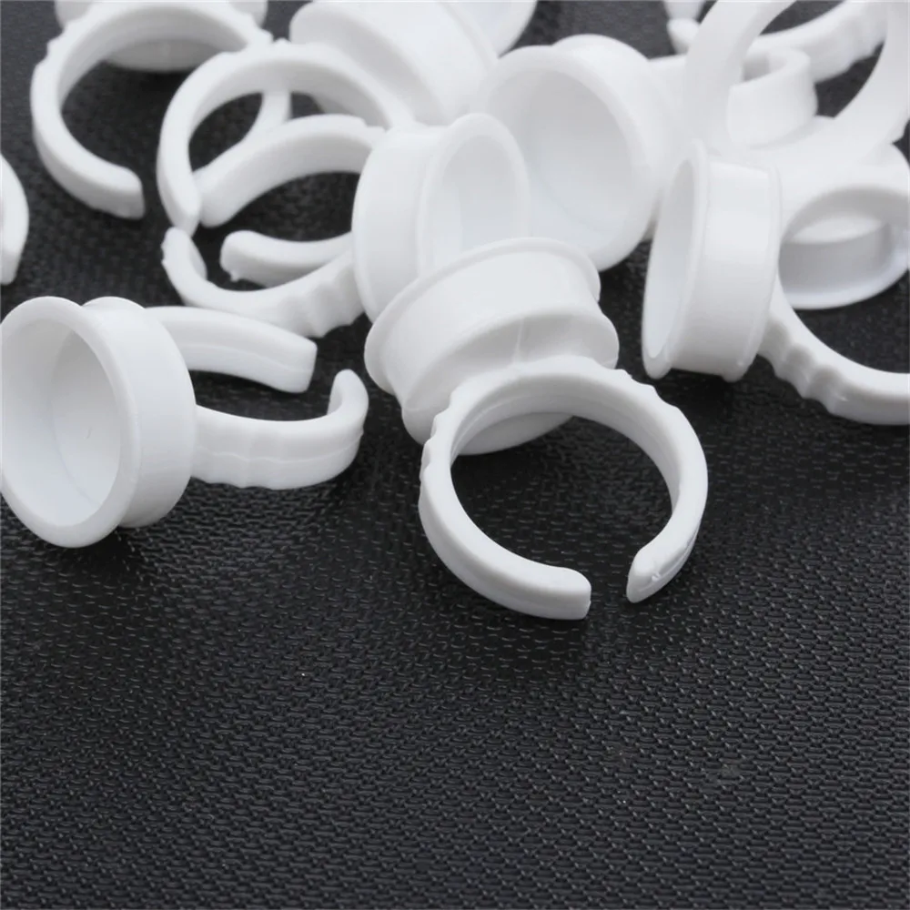 Искусственная кожа и аксессуары 200 шт. клейкое кольцо инструмент для наращивания