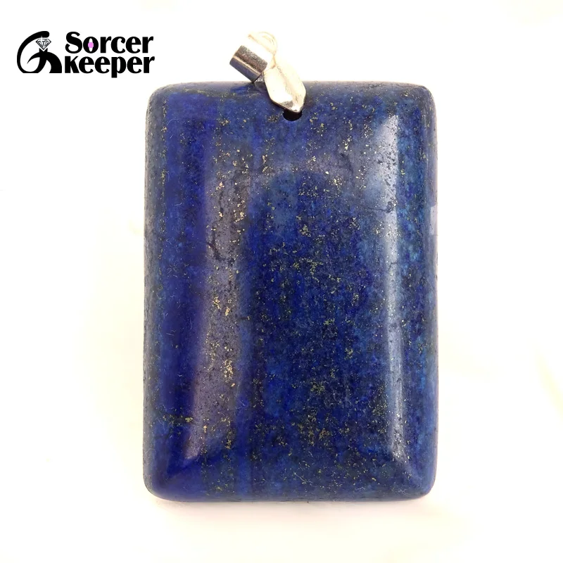 

Men's Bijoux Blue Lapis Lazuli Beads Necklaces & Pendants Natural Stones Beads for Jewelry Making Accessories Women's Gift BF258