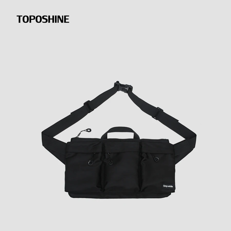 Мужские нагрудные сумки с 4 карманами удобные мужские на плечо маленькие