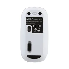 Перезаряжаемая 2,4G беспроводная мышь металлическая Бесшумная оптическая игровая мышь s для ПК для ноутбука