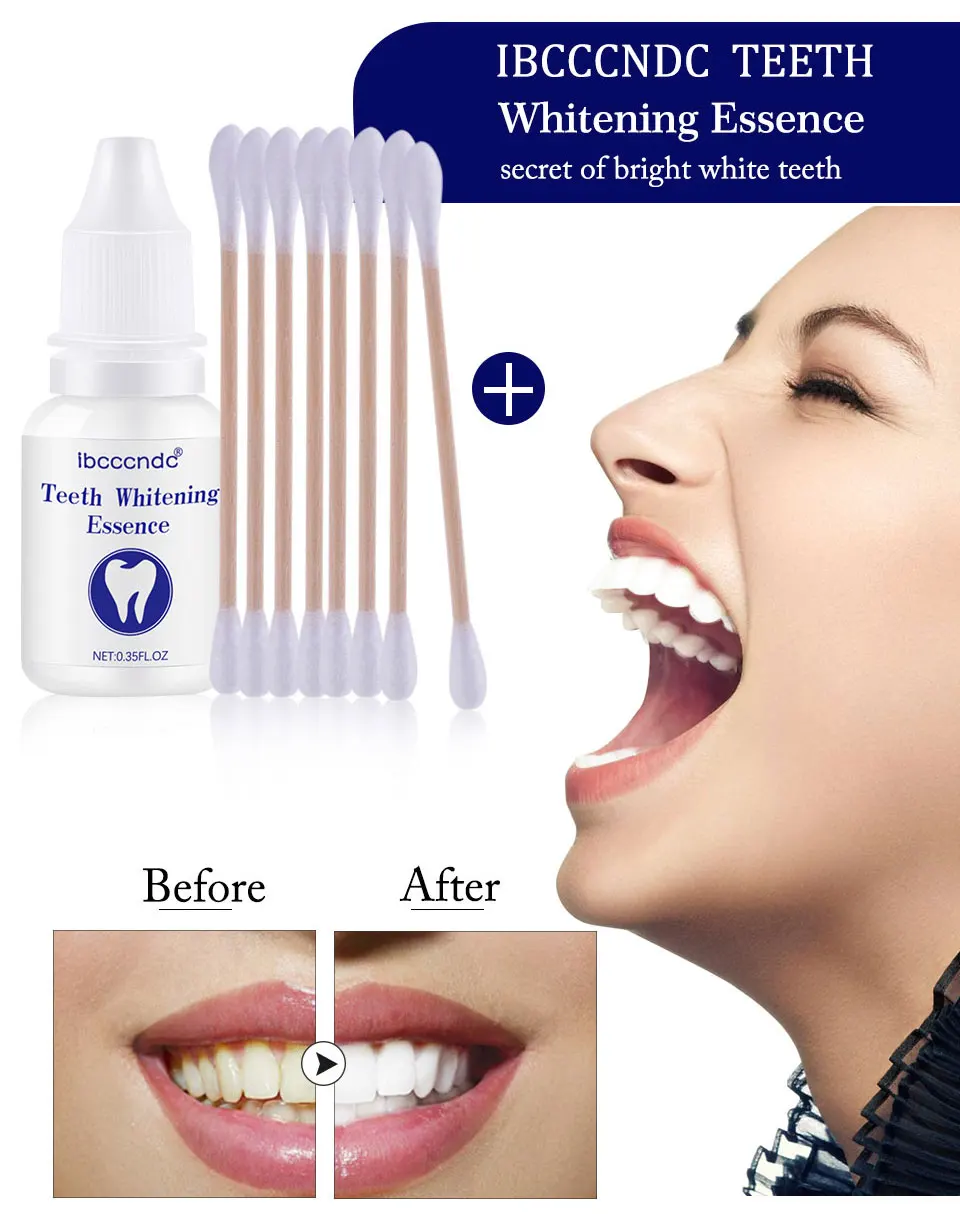 Бренд 10 мл отбеливающая эссенция для зубов Гигиена полости рта Очищающая сыворотка удаляет пятна от налета отбеливающая жидкость для зубов Уход за полостью рта