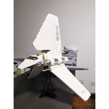 

Star Plan 35005 Imperial Shuttle Set With Figures Building Blocks Brick Toy Model Kit Lepines Wars 10212 Christmas Gift