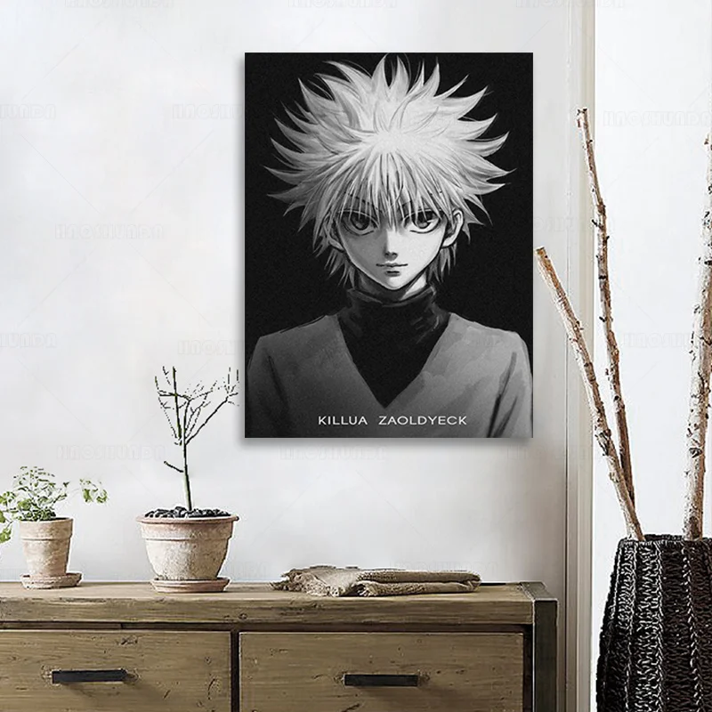 Killua Zoldyck Hunter X Hunter Anime Series Hd Matte Finish Poster