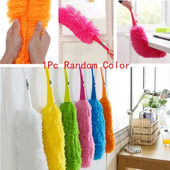 

1PC Microfiber Dust Car Brush Window Cleaner Cleaning Brush Household Cleaning Tools Foldable Dust Brush Cars Accessories
