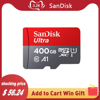 

SanDisk A1 memory card micro SD Card tf card class 10 SDXC Ultra SDHC 400GB 100MB/S UHS-I tarjeta micro sd