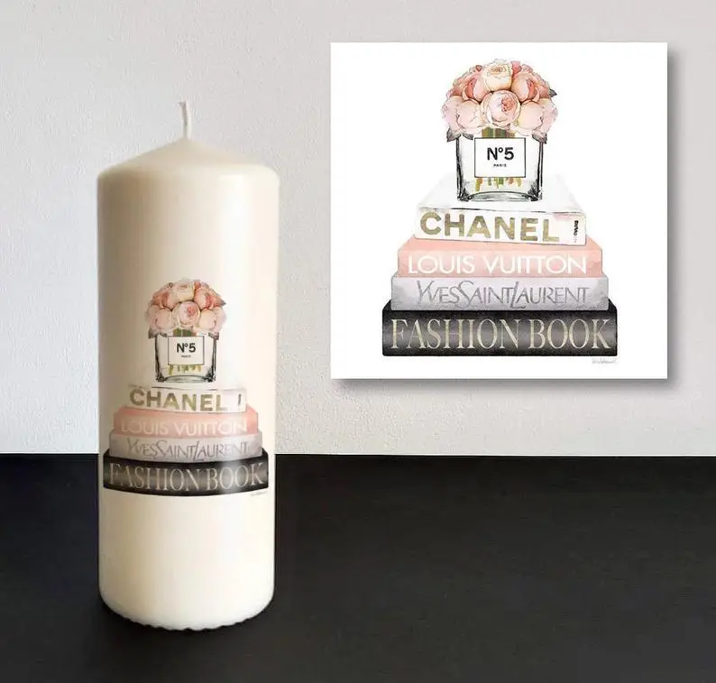 Decorative candle luxury brand, as a gift, present, for home - AliExpress