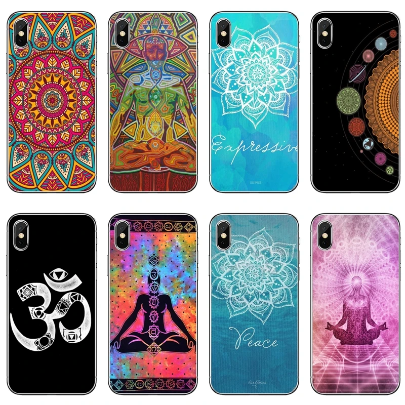 Силиконовый мягкий чехол Mandala Chakra Yoga ДЛЯ Huawei P30 P20 P10 P9 P8 pro Lite P Smart plus 2019 | Мобильные