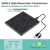 USB 3.0 и Type C DVD-привод, Драйвер CD-горелки Привод-бесплатный высокоскоростной рекордер для чтения и записи, Внешний DVD-RW плеер Writer Reader