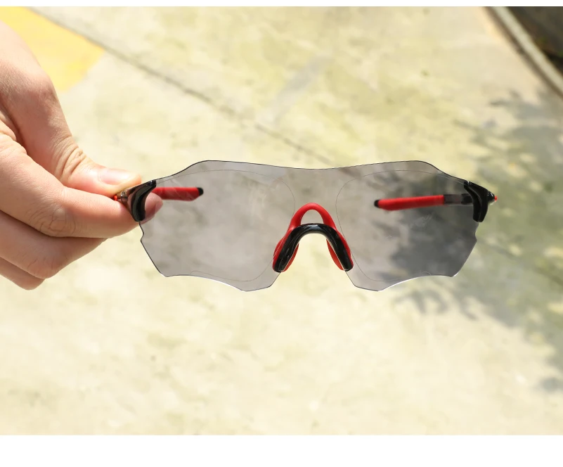 WEST BIKING Photochromic Cycling Bicycle Glasses for Men UV 400 Bike Eyewear Outdoor Sports MTB Bicycle Bike Sunglasses Goggles