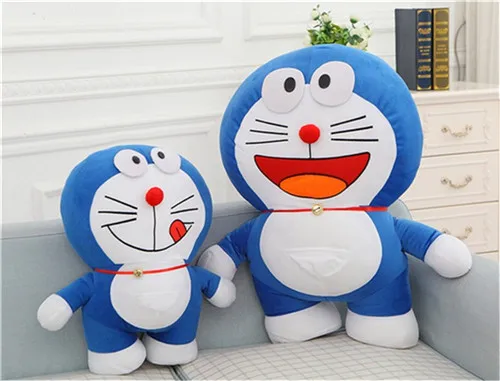 Fancytrader 39'' Pop Anime Japan Big Doraemon Plush Toy Giant Blue Stuffed Cartoon Doraemon Cat Doll Nice Birthday Gift 100cm (13)