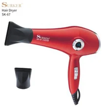 Surker фен для волос SK-67 фен светодиодный дисплей температуры постоянная температура Быстросохнущий фен для волос