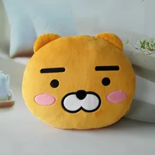 Kakao подушка мультфильм анимация рука в руке грелка Южная Корея экспорт взрыв наклейка в форме пламени продукт онлайн знаменитости