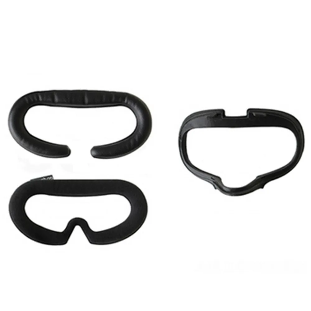 Маска для глаз с защитой от пота Oculus Quest VR гарнитуры кожаная фланелевая дышащая