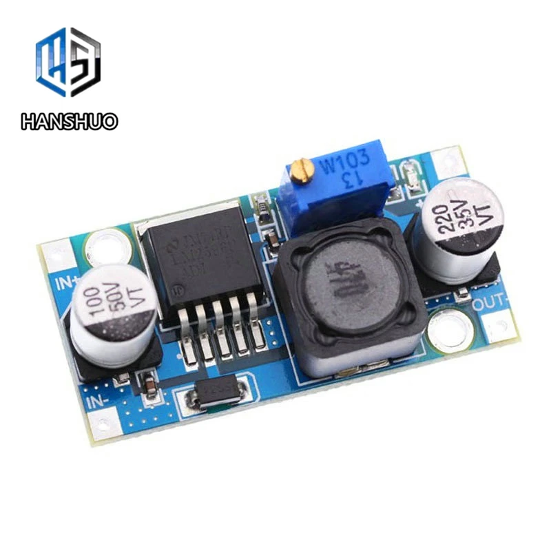 

1PCS High Quality 3A Adjustable DCDC LM2596 LM2596S input 4V-35V Output 1.23V-30V dc-dc Step-down Power Supply Regulator module